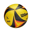 Wilson AVP OPTX, Wilson beach volleyball, AVP OPTX volleyball, official game volleyball, yellow black volleyball, outdoor beach volleyball, Wilson volleyball, beach volleyball ball, competitive volleyball, volleyball training ball, AVP volleyball