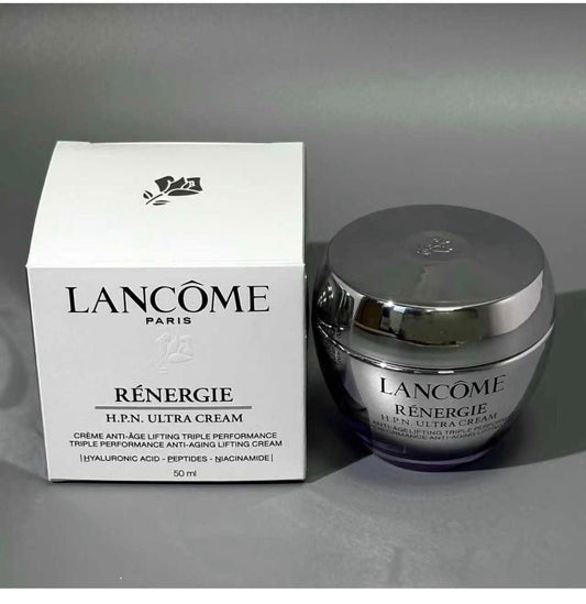 Lancôme Rénergie HPN 300 Peptide Cream, Lancome Renergie HPN Cream, Lancome peptide cream, Renergie HPN 50ml, Lancome 1.7 oz face cream, anti aging face cream, peptide moisturizer, luxury skincare, Lancome facial moisturizer, firming face cream