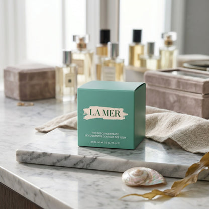 La Mer The Eye Concentrate, La Mer Eye Cream, La Mer Eye Concentrate 15ml, La Mer 0.5 oz, luxury eye cream, La Mer skincare, eye moisturizer, anti aging eye cream, premium eye treatment, luxury skincare, eye care cream