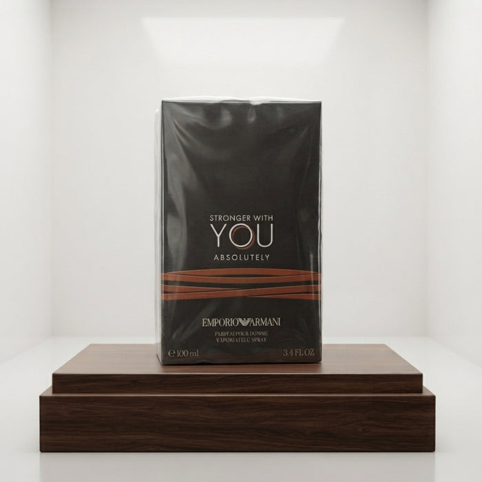 Emporio Armani Stronger With You Absolutely Parfum 3.4 fl oz / 100ml – New & Sealed