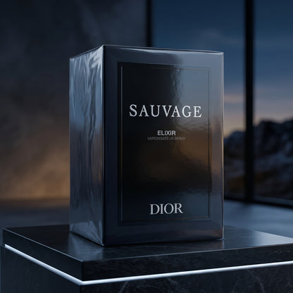 Dior Sauvage Elixir, Sauvage Elixir 100ml, Dior Sauvage Elixir 3.4 oz, Dior men's fragrance, Dior men's perfume, Sauvage Elixir for men, Dior Elixir Parfum, luxury men's fragrance, designer men's perfume, Dior Sauvage 100ml