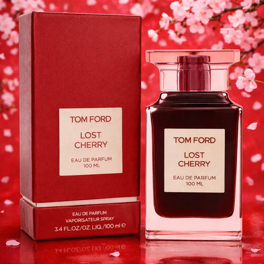 Tom Ford Lost Cherry, Lost Cherry Eau de Parfum, Tom Ford perfume, Tom Ford fragrance, Lost Cherry 100ml, Lost Cherry 3.4 oz, unisex perfume, luxury fragrance, Tom Ford EDP, designer perfume, women's and men's fragrance